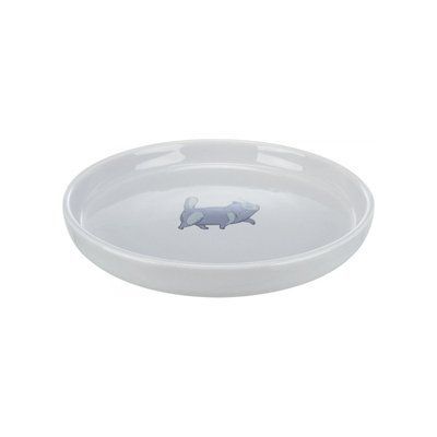 Миска Trixie для котів пласка та широка керамічна 23 см 600 мл, 600 мл
