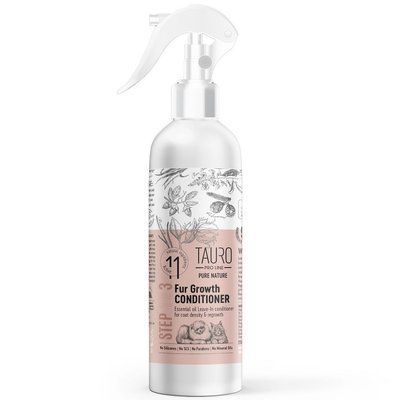 Tauro Pro Line Pure Nature Fur Growth Незмивний кондиціонер для стимуляції росту шерсті, 250 мл, 250мл