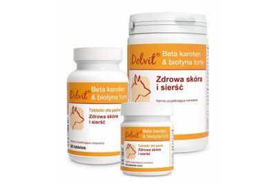 Dolfos BETA-KAROTEN & BIOTYNA FORTE комплекс для шкіри та шерсті собак, 510 табл.