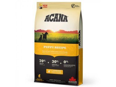Acana Puppy Recipe корм для цуценят всіх порід, КУРКА, 6кг