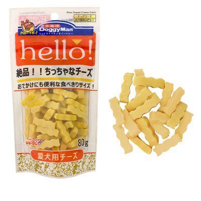 DoggyMan Wave Shaped Cheese Snack Original Flavor ДОГГІМЕН СИРНІ ПАЛИЧКИ ХВИЛЯ ласощі для собак,80 г, 80г