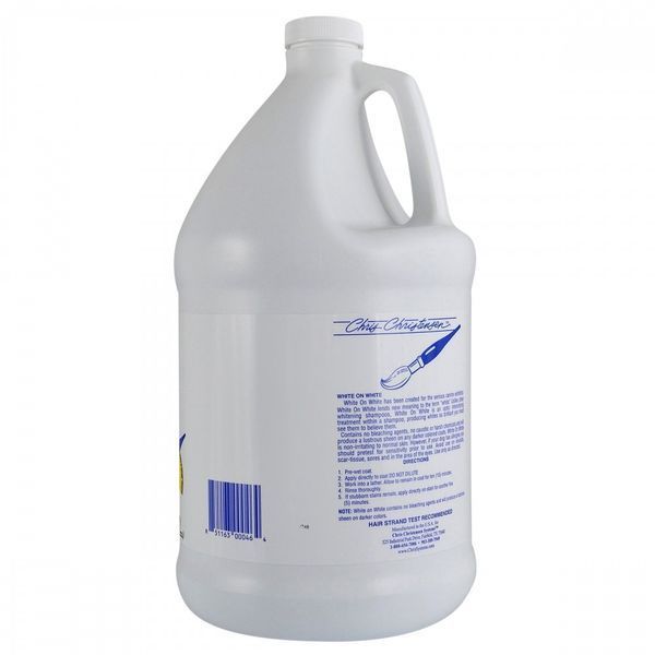 Chris Christensen White on White Шампунь для собак та котів для білої шерсті, 3,8 л, 3,8л