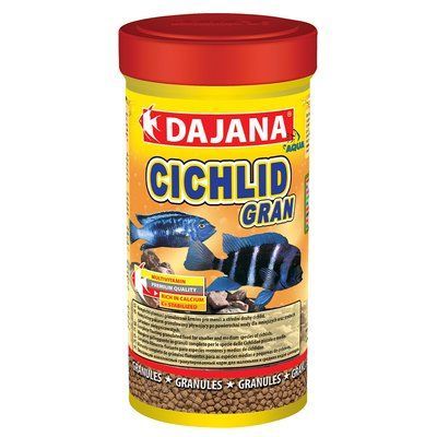 Dajana Cichlid Gran корм для маленьких та середніх цихлід у гранулах (100мл/50г) ЗНИЖКА! 09,2024