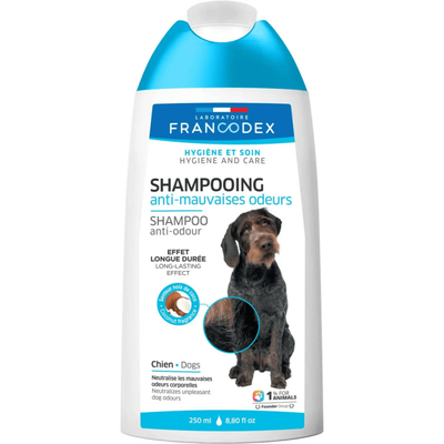 Francodex Laboratoire Anti-Odour Shampoo Шампунь для усунення неприємного запаху для собак, 250 мл, 250мл