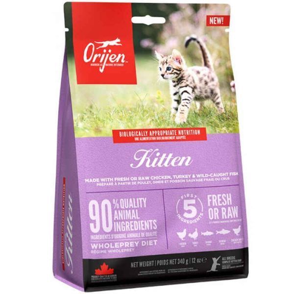 Orijen (Оріджен) Kitten сухий беззерновий корм для кошенят, 1,8кг
