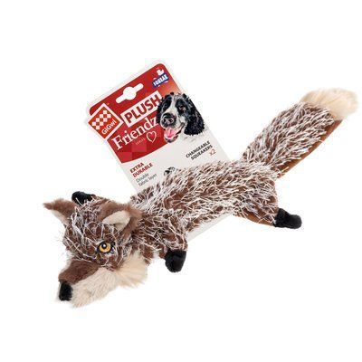 GiGwi Plush Іграшка для собак Вовк з пищалками,текстиль, 37см