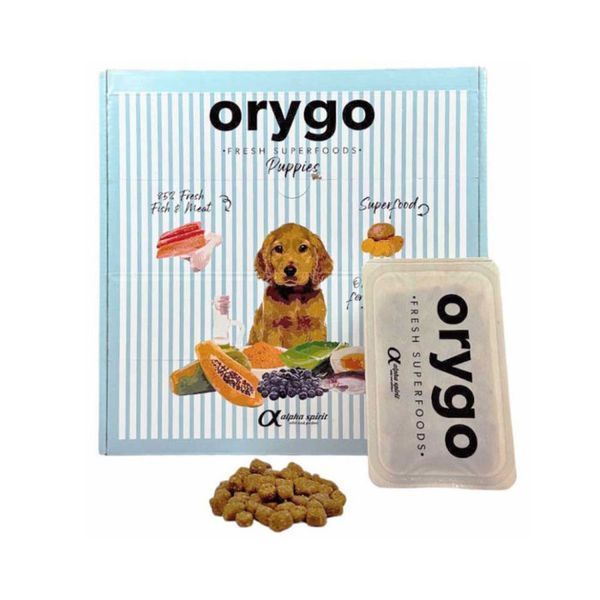 Orygo Puppies Salmon & Sweet Potato напіввологий корм для цуценят ЛОСОСЬ і БАТАТ