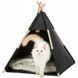 Лежак-вігвам Trixie "Tipi" (фетр), 55х65х55см,антрацит, 55х65х55 см