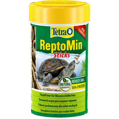 Tetra ReptoMin Корм сухий для водоплавних черепах в паличках, 250 мл, 60г