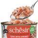 Schesir Tuna Prawns ШЕЗІР ТУНЕЦЬ З КРЕВЕТКАМИ В ЖЕЛЕ консерви для кішок, банка, 85г