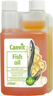 Canvit Fish oil (Фіш Оіл) добавка для здорової шкіри та блискучої шерсті, 250 мл, 250мл