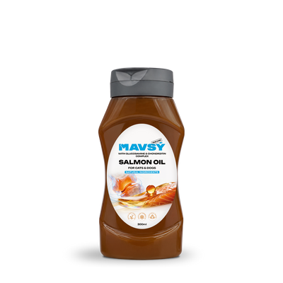 Mavsy Salmon oil with glucosamine and chondroitin Лососева олія з глюкозаміном і хондроїтином , 300мл