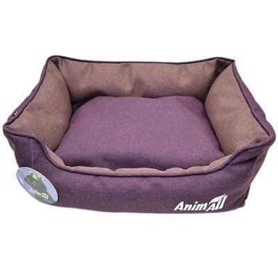 Лежанка AnimAll Anna M Dark Violet для собак і котів, фіолетова, 55&times;43&times;17 см