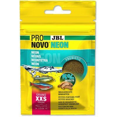 Корм JBL Pronovo Neon Grano XXS для неонів та інших дрібних харацинових, гранульований, 20 мл, 20мл