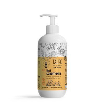 Tauro Pro Line Pure Nature 5in1 Conditioner Зволожувальний кондиціонер для собак та котів, 400 мл, 400 мл