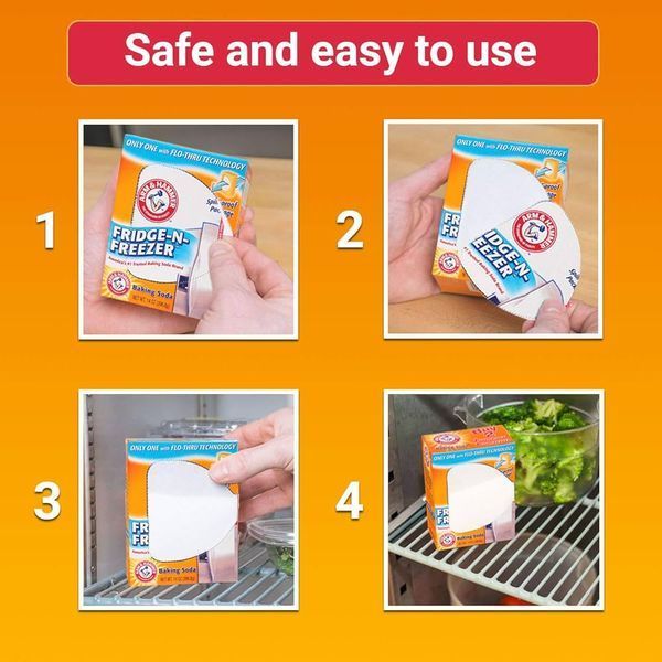 Arm&Hammer FRIDGE - N - FREEZER ODOR ABSORBER поглинач запахів для холодильника і морозильника, 397г