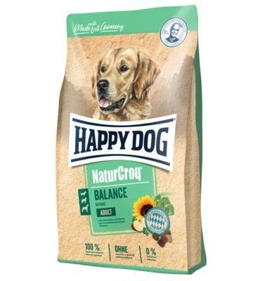 Happy Dog NaturCroq Balance Сухий корм для активних собак ПТИЦЯ, 4кг