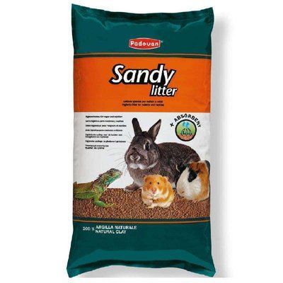 Padovan SANDY LITTER - наповнювач для гризунів і рептилій - 4 кг, 4кг