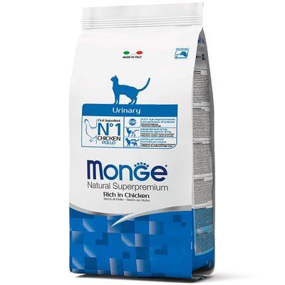 Monge Cat Urinary Chicken сухий корм для кішок для профілактики сечокам'яної хвороби КУРКА