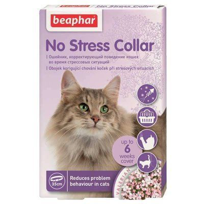 Beaphar NO STRESS (АНТИСТРЕС) нашийник для котів, 35см, 35см