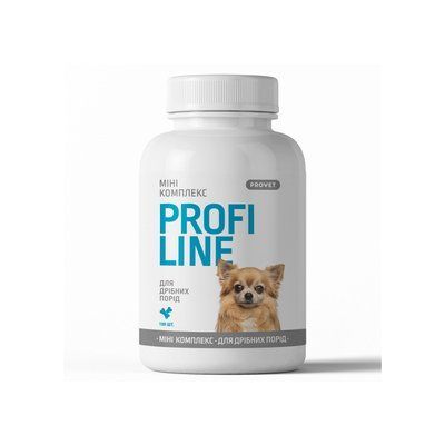 PROVET Profiline Вітаміни Міні Комплекс для собак дрібних порід для обміну речовин, 100 табл., 100 табл.