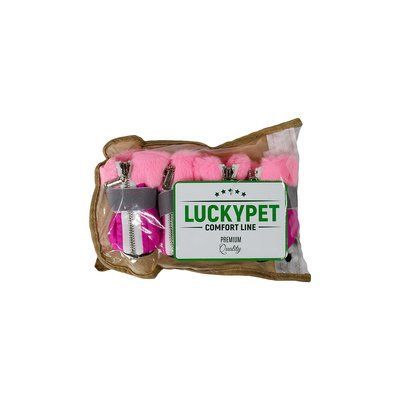 Lucky Pet Черевички Кроха №0, рожевий, 3,5*5*9см, № 0 - 3,5*5*9 см, рожевий