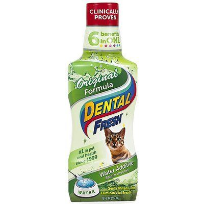 SynergyLabs Dental Fresh Cat рідина від зубного нальоту і запаху з пащі котів, 45 мл, 237 мл