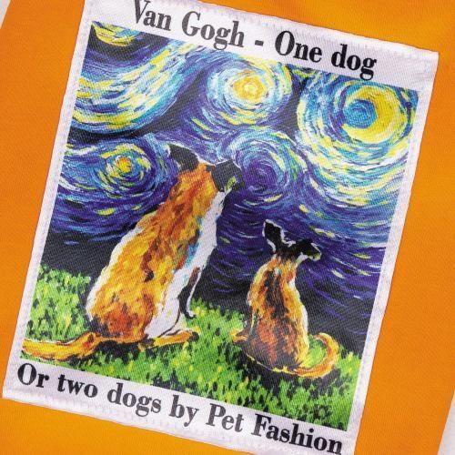Футболка Pet Fashion &laquo;Art&raquo; для собак, розмір M, помаранчева, M