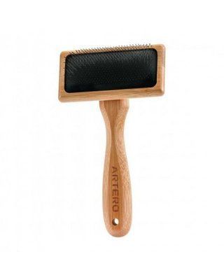 Artero Nature Collection Fine Protected Pin Slicker Щітка-пуходерка із захисним покриттям на зубцях для котів та собак, 9x5 см, 9х5 см