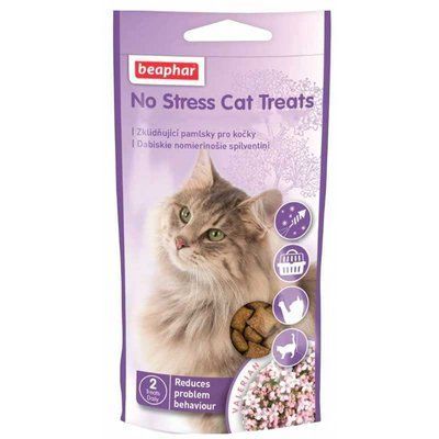 Beaphar No Stress Treats подушечки для зняття стресу у кішок, 35г, 35г
