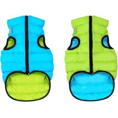 Курточка для собак AiryVest двостороння, розмір XS 30, салатово-блакитний, XS 30, салатово-блакитний