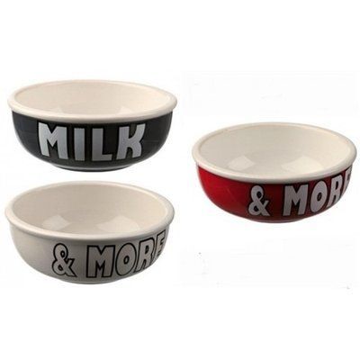 Миска керамічна для котів Milk&More 0,4л/13см, 0,4л/13см