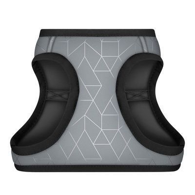 WAUDOG Clothes Шлея для собак м'яка з QR-паспортом, світловідбивна, S1, В: 40-45см, С: 29-31см, S1, В: 40-45см, С: 29-31см