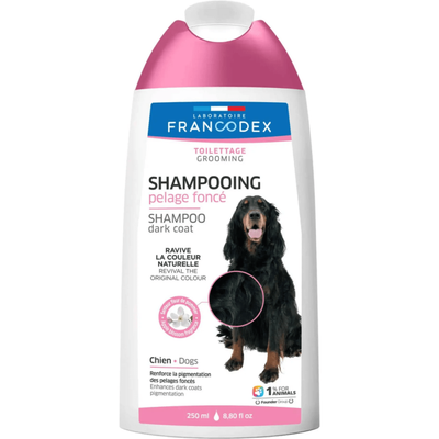 Francodex Laboratoire Dark Coat Shampoo Шампунь для собак з чорною шерстю, 250мл