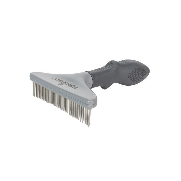 FURminator Гребінь для собак та котів з обертовими зубцями для густої шерсті