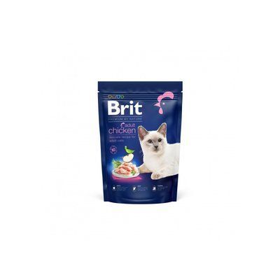 Brit Premium by Nature Cat Adult Chicken для дорослих кішок з куркою, 800г