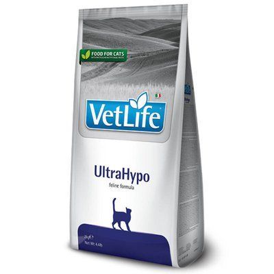 Farmina Vet Life UltraHypo сухий лікувальний корм для кішок при харчовій алергії, 2кг