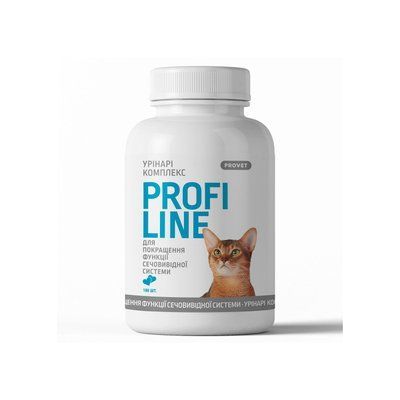 PROVET Profiline Вітаміни для котів Урінарі для поліпшення функції сечовивідної системи 180 табл., 180 табл.