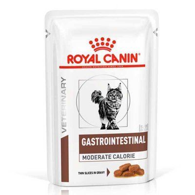 Royal Canin GASTRO INTESTINAL MODERATE CALORIE лікувальні консерви для котів 85 г, 85г