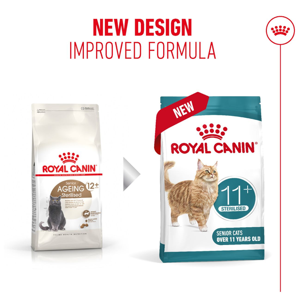 Royal Canin Ageing 11+ Sterilised сухий корм для стерилізованих котів віком від 11 років, 2кг