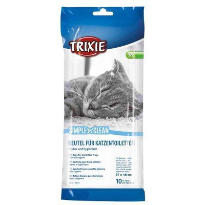 Trixie Пакети для котячого туалету змінні М (48х37 см, 10 шт в упаковці)