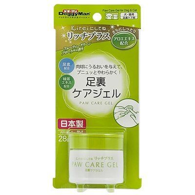 DoggyMan Paw Care Gel ДОГГИМЕН ЗАЩИТНЫЙ ГЕЛЬ для подушечек лап собак и кошек, 28 г