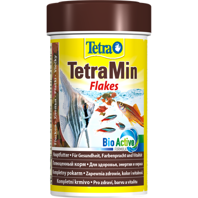 Корм Tetra Min Flakes для акваріумних рибок, 20 г (пластівці), 100мл