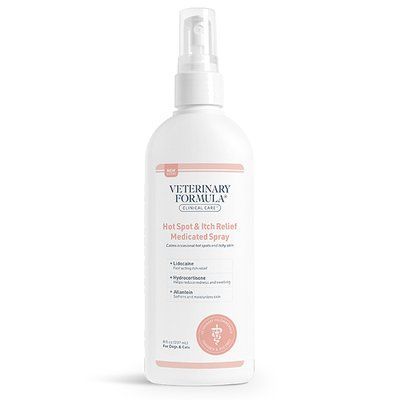 Veterinary Formula CC Hot Spot&Itch Relief Medicated Spray спрей від свербежу та подразнення, 237 мл, 237 мл
