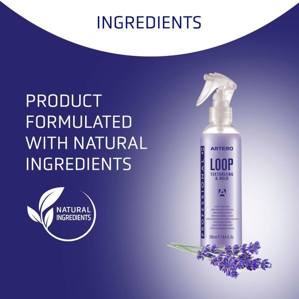 Artero Loop Texturizing & Hold Spray спрей текстуруючий для моделювання локонів, 250 мл, 250мл