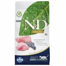 Farmina N&D Grain Free Prime Lamb & Blueberry Adult беззерновий для кішок ЯГНЯ та ЧОРНИЦЯ, 300г