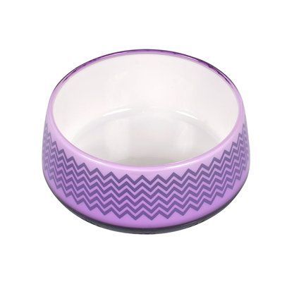 AnimAll 0204 Super миска з візерунком, 300мл, фіолетова, 300 мл