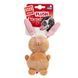 GiGwi Plush Іграшка для собак Кролик з пищалкою, плюш, 16см