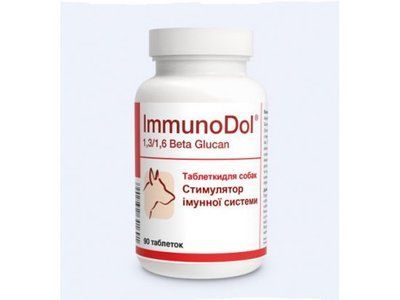 Dolfos (Дольфос) IMMUNODOL (ІММУНОДОЛ) добавка для зміцнення імунітету у собак, 90 табл.