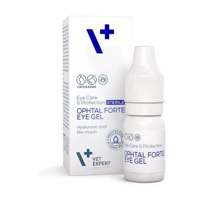 VetExpert Ophtal Forte Eye Gel гелеві очні краплі для собак та котів, 7мл